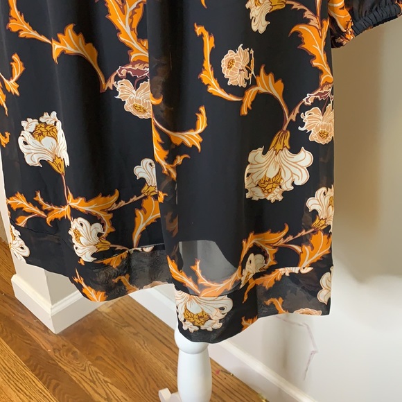 Fall floral dress - Picture 9 of 12